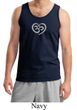 Mens Yoga Tanktop OM Heart Tank Top