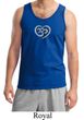 Mens Yoga Tanktop OM Heart Tank Top