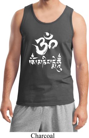 Mens Yoga Tanktop OM Mani Padme Hum Tank Top