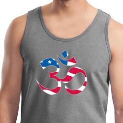 Mens Yoga Tanktop Patriotic Om Tank Top Mens Yoga Tanktop Patriotic Om Tank Top