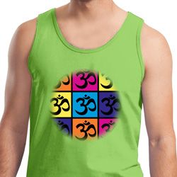 Mens Yoga Tanktop Pop Art Om Tank Top Mens Yoga Tanktop Pop Art Om Tank Top