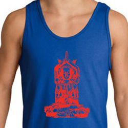 Mens Yoga Tanktop Red Tara Tank Top