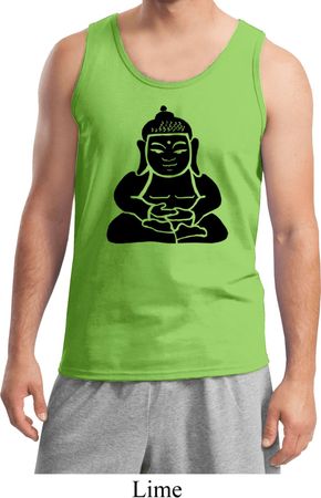 Mens Yoga Tanktop Shadow Buddha Tank Top