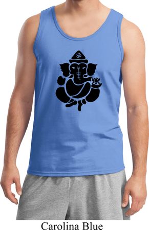 Mens Yoga Tanktop Shadow Ganesha Tank Top