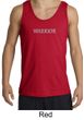 Mens Yoga Tanktop Warrior Text Tank Top