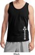 Mens Yoga Tanktop White 7 Chakras Bottom Print Tank Top