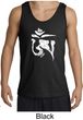 Mens Yoga Tanktop White Tibetan Om Tank Top
