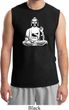 Mens Yoga Tee At Peace Buddha Muscle Shirt