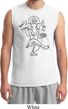 Mens Yoga Tee Black Sketch Ganesha Muscle Shirt