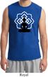 Mens Yoga Tee Buddha Lotus Pose Muscle Shirt