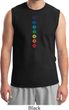 Mens Yoga Tee Diamond Chakras Muscle Shirt