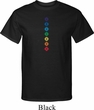 Mens Yoga Tee Diamond Chakras Tall T-shirt