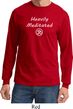 Mens Yoga Tee Heavily Meditated with OM Long Sleeve