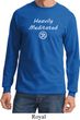 Mens Yoga Tee Heavily Meditated with OM Long Sleeve