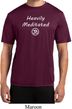 Mens Yoga Tee Heavily Meditated with OM Moisture Wicking T-shirt