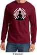 Mens Yoga Tee Meditating Buddha Long Sleeve