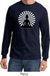 Mens Yoga Tee Meditating Buddha Long Sleeve