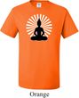 Mens Yoga Tee Meditating Buddha Tall T-shirt