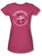 Mighty Mouse Juniors T-shirt Dynamite Girly Hot Pink Tee