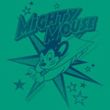 Mighty Mouse T-shirt - TV Series Mighty Mouse Adult Kelly Green Tee