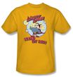 Mighty Mouse T-shirt - TV Series Vintage Day Youth Kids Gold Tee