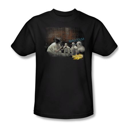 Mirrormask Shirt Bob Malcolm Adult Black Tee T-Shirt