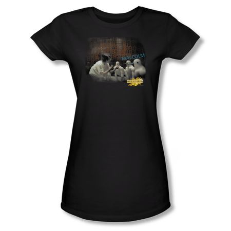 Mirrormask Shirt Juniors Bob Malcolm Black Tee T-Shirt