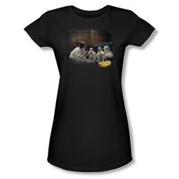 Mirrormask Shirt Juniors Bob Malcolm Black Tee T-Shirt Mirrormask Shirt Juniors Bob Malcolm Black Tee T-Shirt
