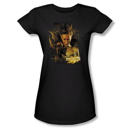 Mirrormask Shirt Juniors Queen Of Shadows Black Tee T-Shirt
