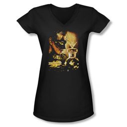 Mirrormask Shirt Juniors V Neck Trapped Black Tee T-Shirt Mirrormask Shirt Juniors V Neck Trapped Black Tee T-Shirt