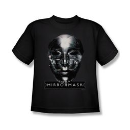 Mirrormask Shirt Kids Mask Black Youth Tee T-Shirt Mirrormask Shirt Kids Mask Black Youth Tee T-Shirt