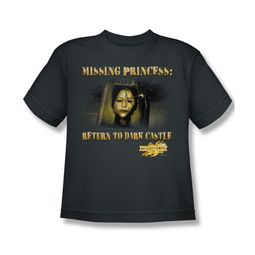 Mirrormask Shirt Kids Missing Princess Charcoal Youth Tee T-Shirt