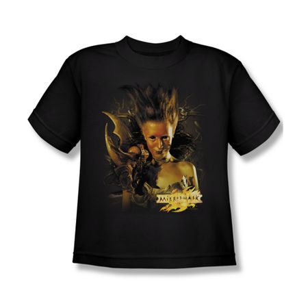 Mirrormask Shirt Kids Queen Of Shadows Black Youth Tee T-Shirt