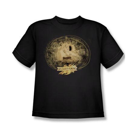 Mirrormask Shirt Kids Sketch Black Youth Tee T-Shirt