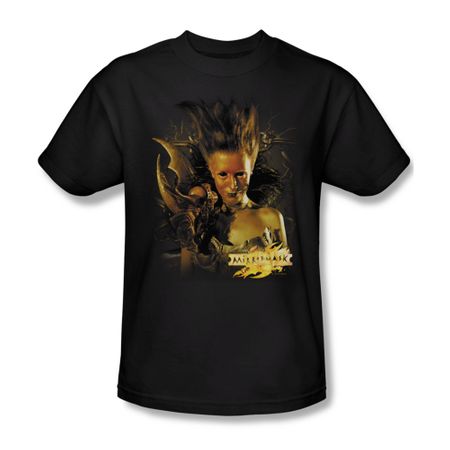 Mirrormask Shirt Queen Of Shadows Adult Black Tee T-Shirt