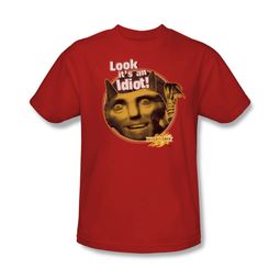 Mirrormask Shirt Riddle Me This Adult Red Tee T-Shirt