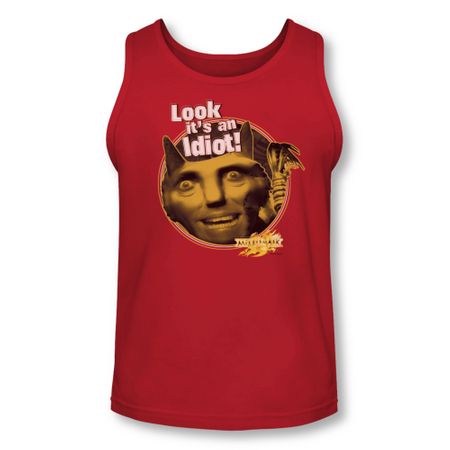 Mirrormask Tank Top Riddle Me This Red Tanktop