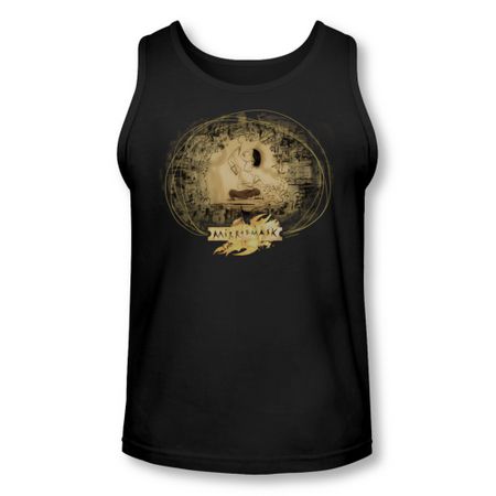 Mirrormask Tank Top Sketch Black Tanktop