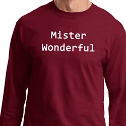 Mister Wonderful Long Sleeve Shirt Mister Wonderful Long Sleeve Shirt