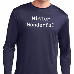 Mister Wonderful Mens Moisture Wicking Long Sleeve Shirt Mister Wonderful Mens Moisture Wicking Long Sleeve Shirt