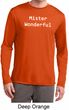 Mister Wonderful Mens Moisture Wicking Long Sleeve Shirt