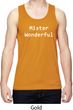 Mister Wonderful Mens Moisture Wicking Tanktop