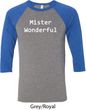 Mister Wonderful Mens Raglan Shirt