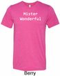 Mister Wonderful Mens Tri Blend Crewneck Shirt