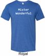 Mister Wonderful Mens Tri Blend Crewneck Shirt