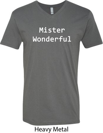 Mister Wonderful Mens V-Neck Shirt