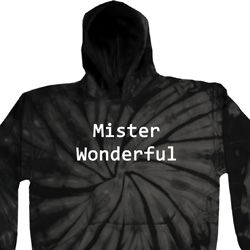 Mister Wonderful Tie Dye Hoodie Mister Wonderful Tie Dye Hoodie