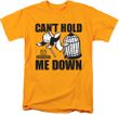 Monopoly Board Game Can't Hold Me Down Adult T shirt - Gold