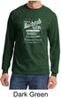 Moonshine Shirt Bathtub Gin Long Sleeve Shirt