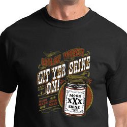 Moonshine Shirt Git Yer Shine On
